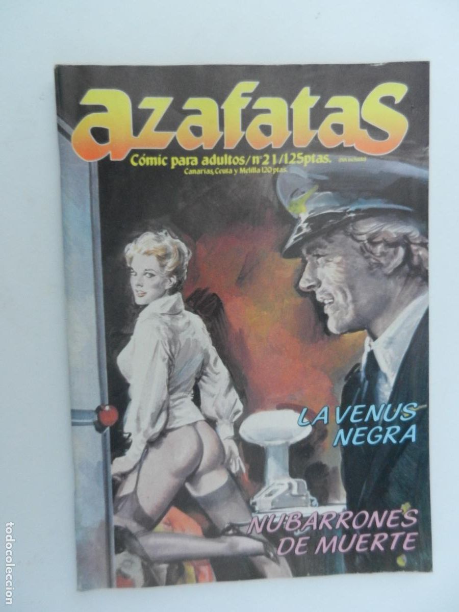 C&oacute;mics: AZAFATAS COMIC PARA ADULTOS N&ordm; 21 - EDICIONES ZINCO A&Ntilde;O 1985- VER TITULOS