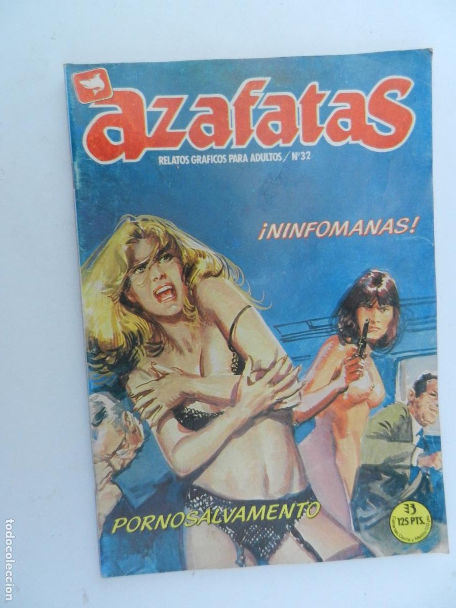 C&oacute;mics: AZAFATAS COMIC PARA ADULTOS N&ordm; 32 - EDICIONES ZINCO A&Ntilde;O 1985- VER TITULOS