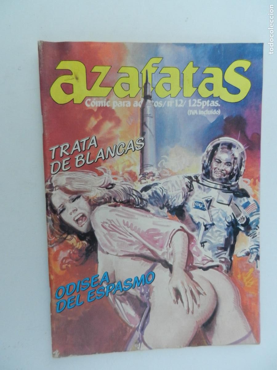 C&oacute;mics: AZAFATAS COMIC PARA ADULTOS N&ordm; 12 - EDICIONES ZINCO A&Ntilde;O 1985- VER TITULOS