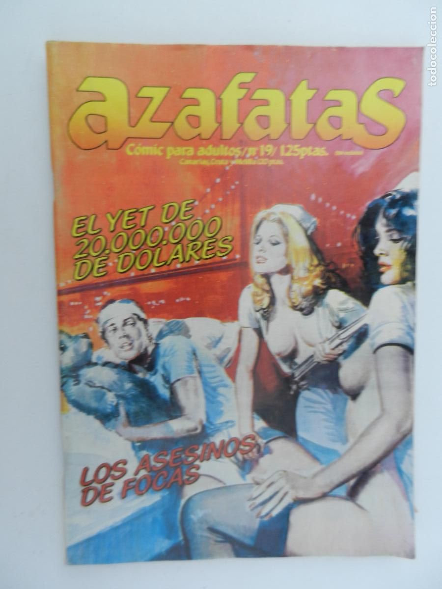 C&oacute;mics: AZAFATAS COMIC PARA ADULTOS N&ordm; 19 - EDICIONES ZINCO A&Ntilde;O 1985- VER TITULOS