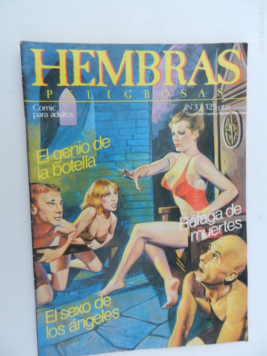 C&oacute;mics: HEMBRAS PELIGROSAS N-33 -COMIC PARA ADULTOS - EDC.- ZINCO -1985 - VER TITULOS