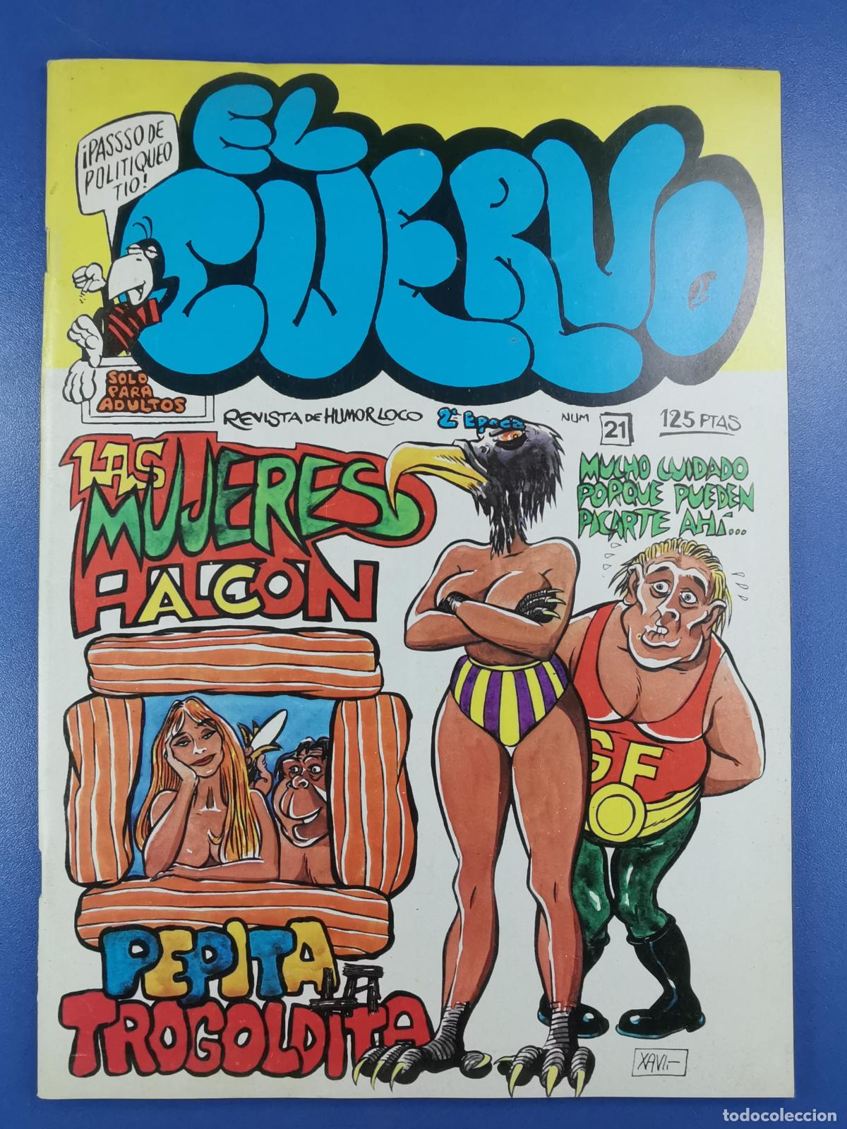 Comics : EL CUERVO - NUM 21 - 2a EPOCA - SOLO PARA ADULTOS - AMAIKA