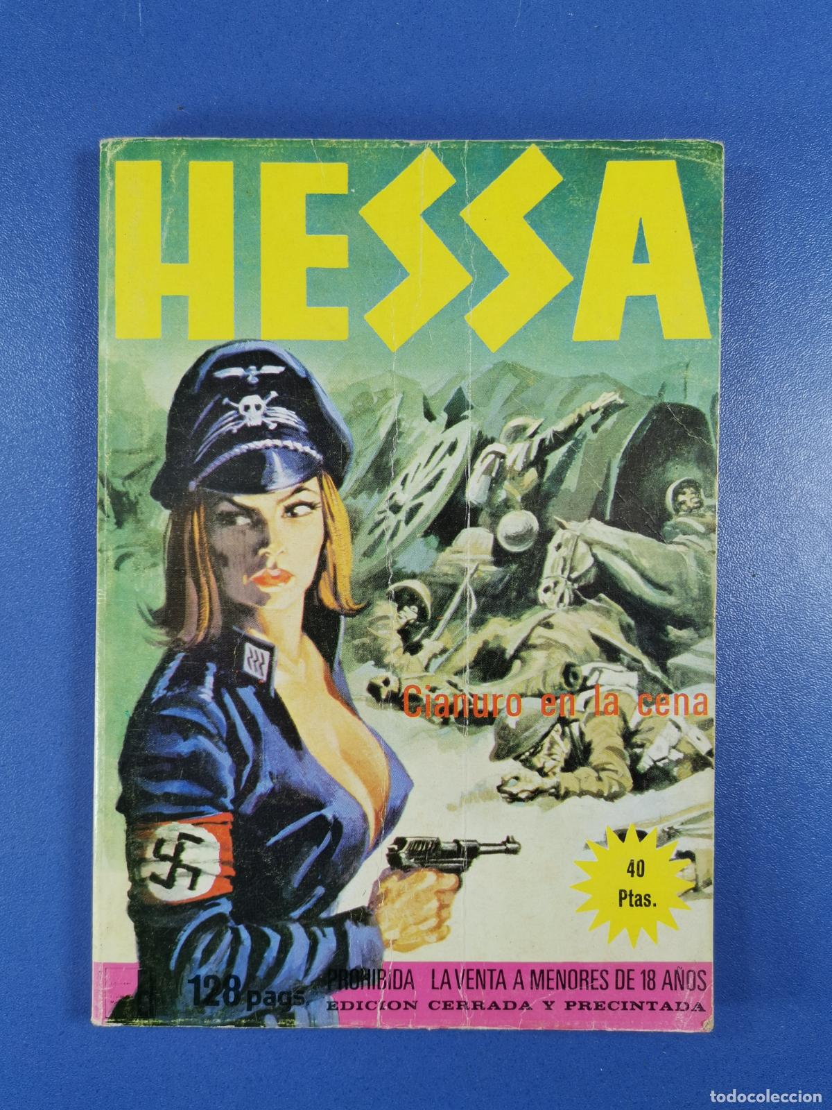 Comics : HESSA - N&ordm; 12 - CIANURO EN LA CENA - ELVIBERIA - 1976