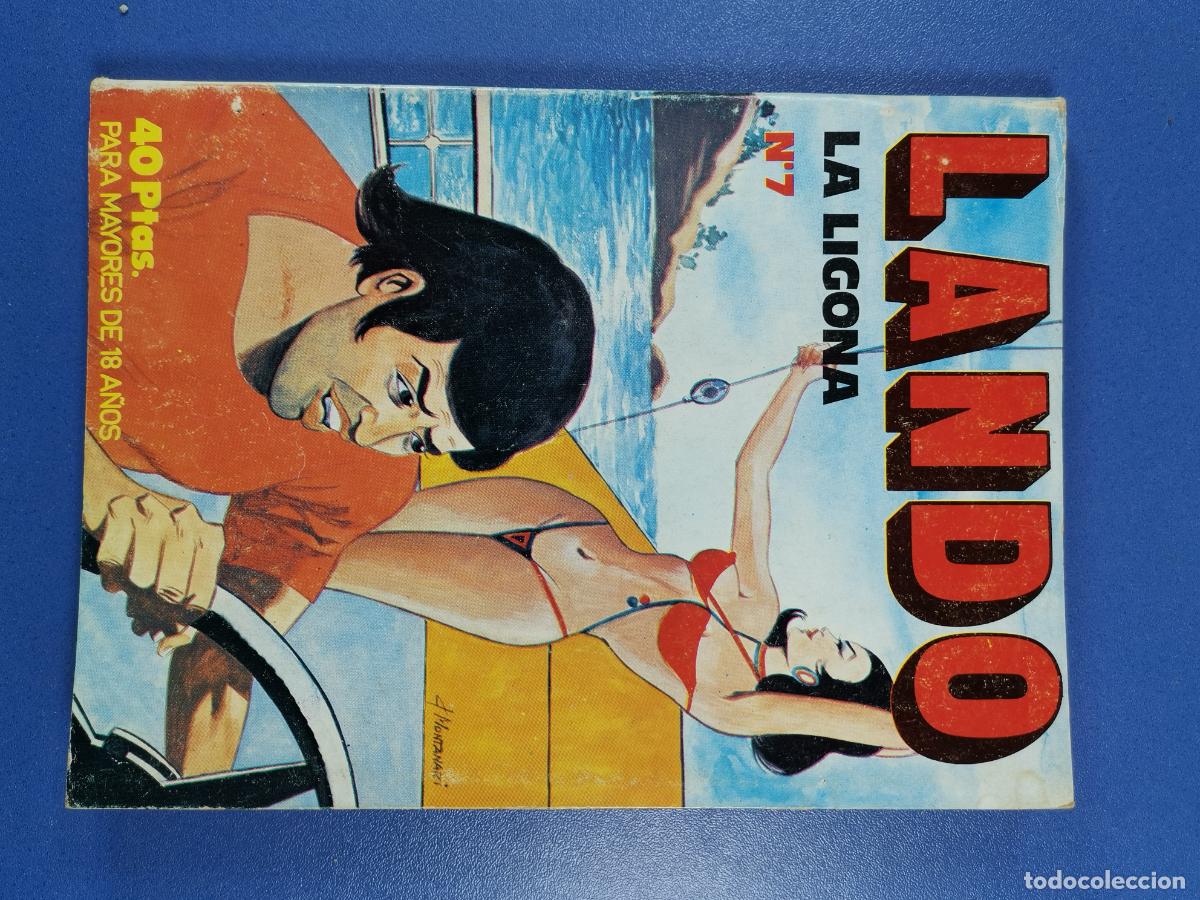 Comics : LANDO - N&ordm; 7 - LA LIGONA - EDICIONES ACTUALES - 1977