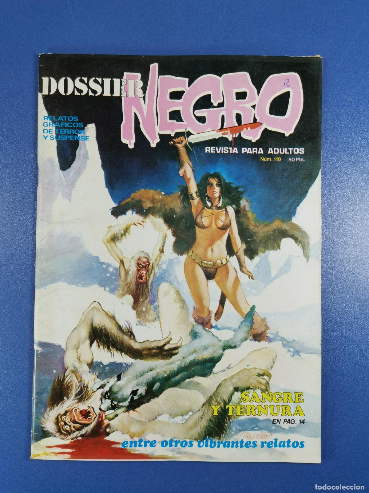 C&oacute;mics: DOSSIER NEGRO - N&ordm; 118 - IBERO MUNDIAL - TERROR
