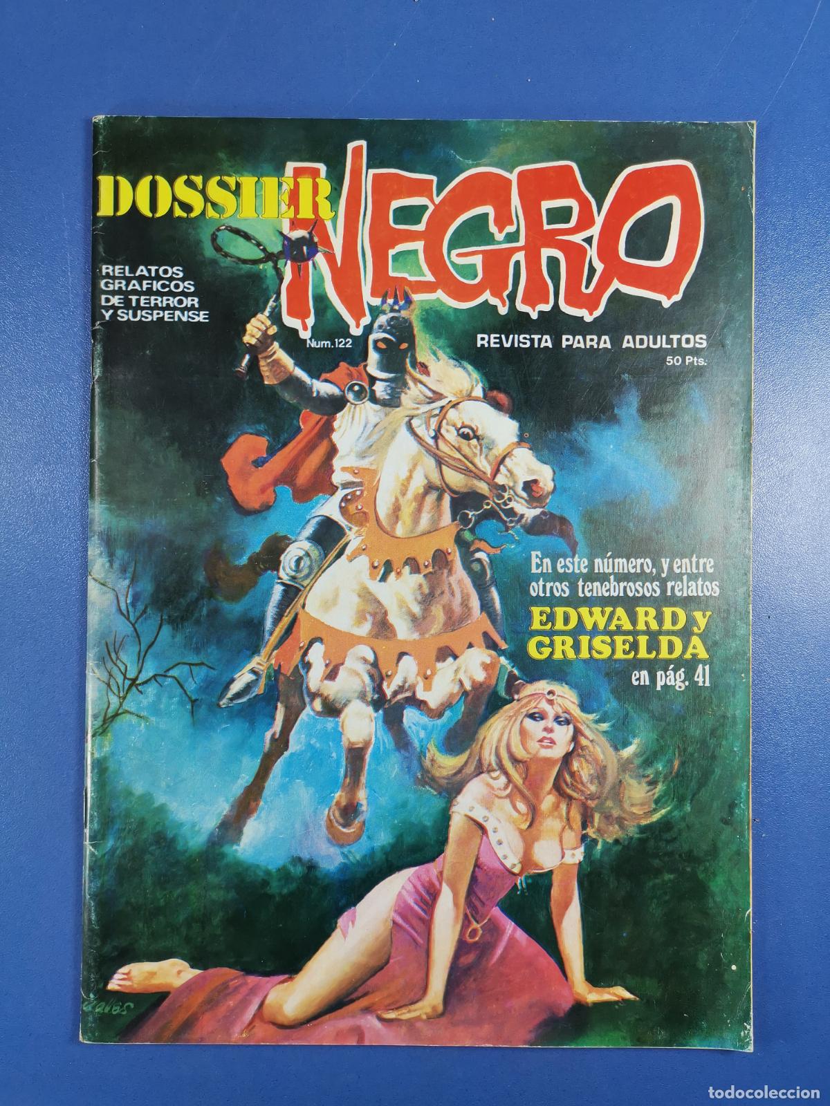 C&oacute;mics: DOSSIER NEGRO - N&ordm; 122 - IBERO MUNDIAL - TERROR