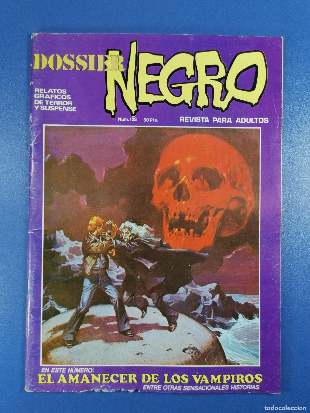 C&oacute;mics: DOSSIER NEGRO - N&ordm; 123 - IBERO MUNDIAL - TERROR