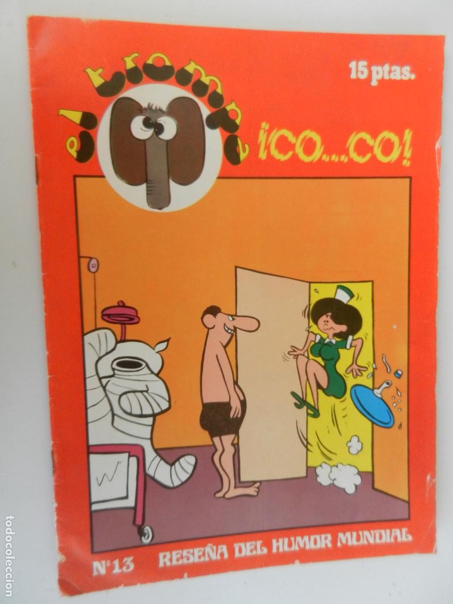 Comics: EL TROMPA N&ordm; 13- &iexcl;CO...CO! - HUMOR EROTICO RESE&Ntilde;A MUNDIAL - 1976- MARC BEN- ADULTOS