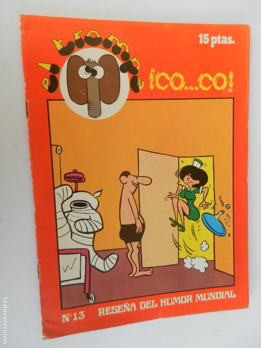 Comics: EL TROMPA N&ordm; 13- &iexcl;CO...CO! - HUMOR EROTICO RESE&Ntilde;A MUNDIAL - 1976- MARC BEN- ADULTOS