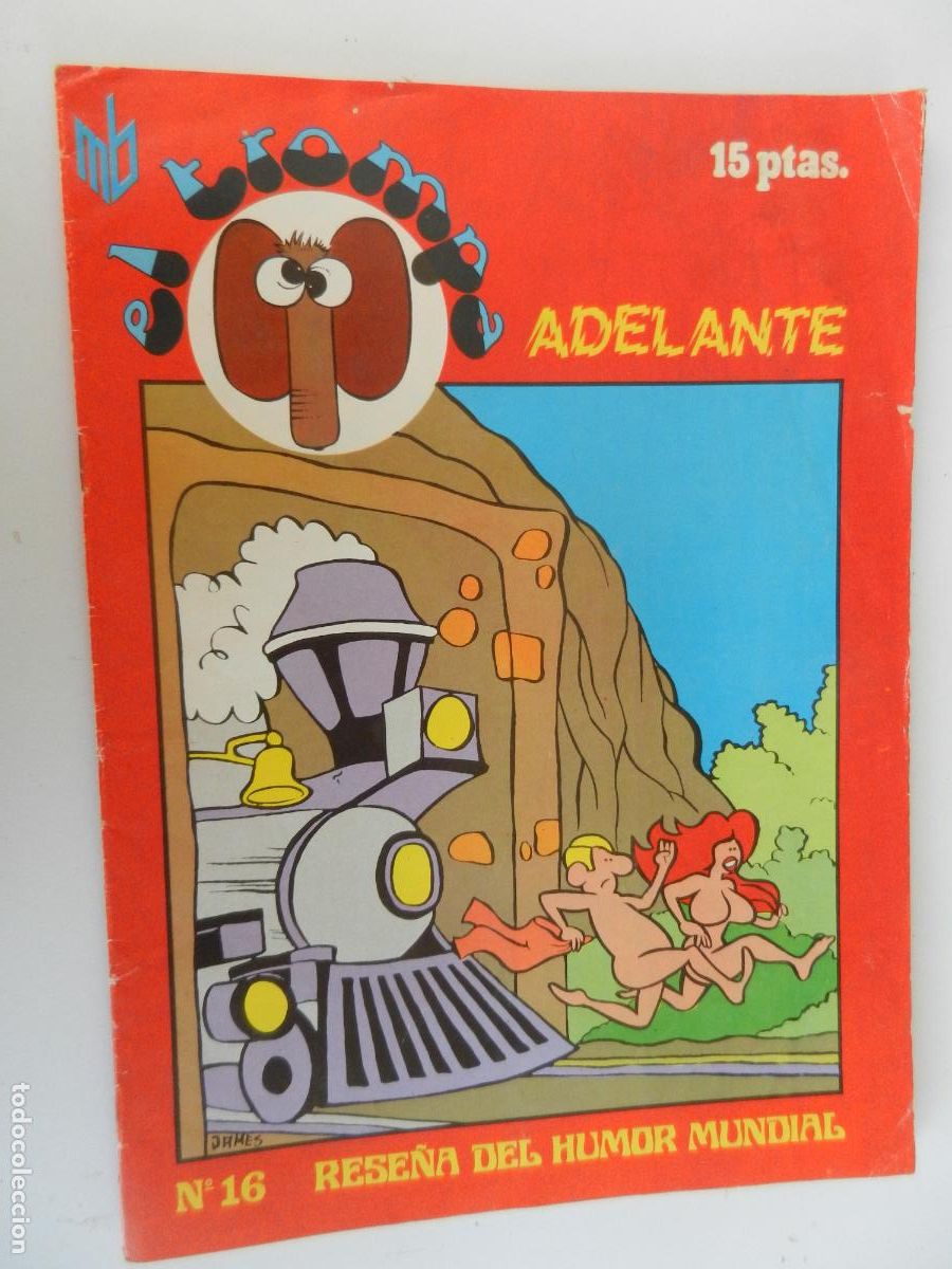 C&oacute;mics: EL TROMPA N&ordm; 16- ADELANTE - HUMOR EROTICO RESE&Ntilde;A MUNDIAL - 1976- MARC BEN- ADULTOS