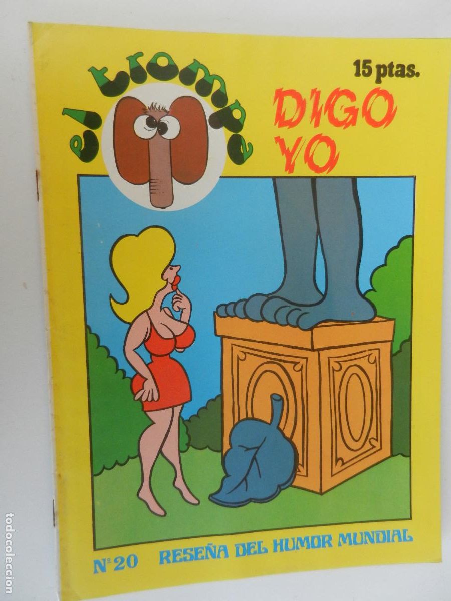 C&oacute;mics: EL TROMPA N&ordm; 20- DIGO YO - HUMOR EROTICO RESE&Ntilde;A MUNDIAL - 1976- MARC BEN- ADULTOS