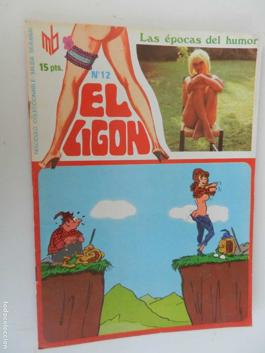 C&oacute;mics: EL LIGON N&ordm; 12 LAS EPOCAS DEL HUMOR COMIC EROTICO- EDIPRESS 1976