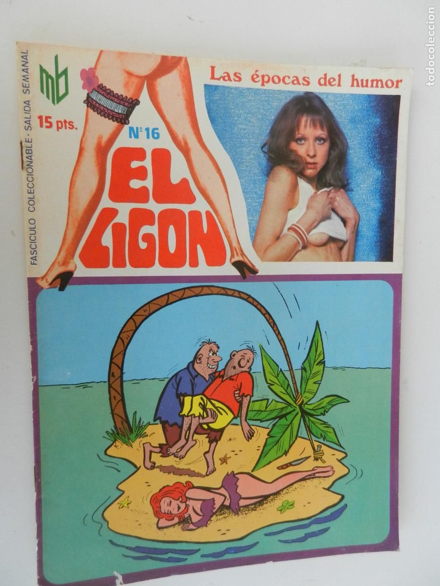 C&oacute;mics: EL LIGON N&ordm; 16 - LAS EPOCAS DEL HUMOR COMIC EROTICO- EDIPRESS 1976
