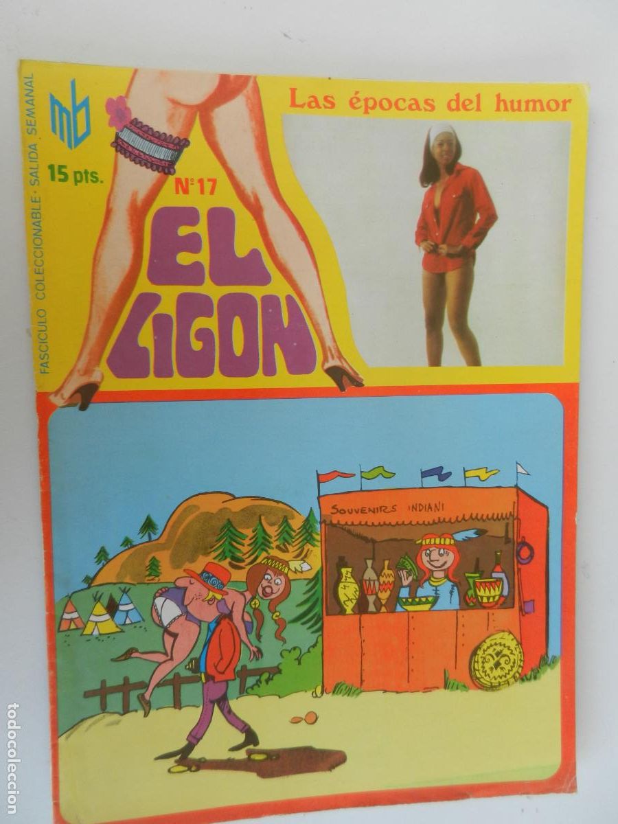 C&oacute;mics: EL LIGON N&ordm; 17 - LAS EPOCAS DEL HUMOR COMIC EROTICO- EDIPRESS 1976