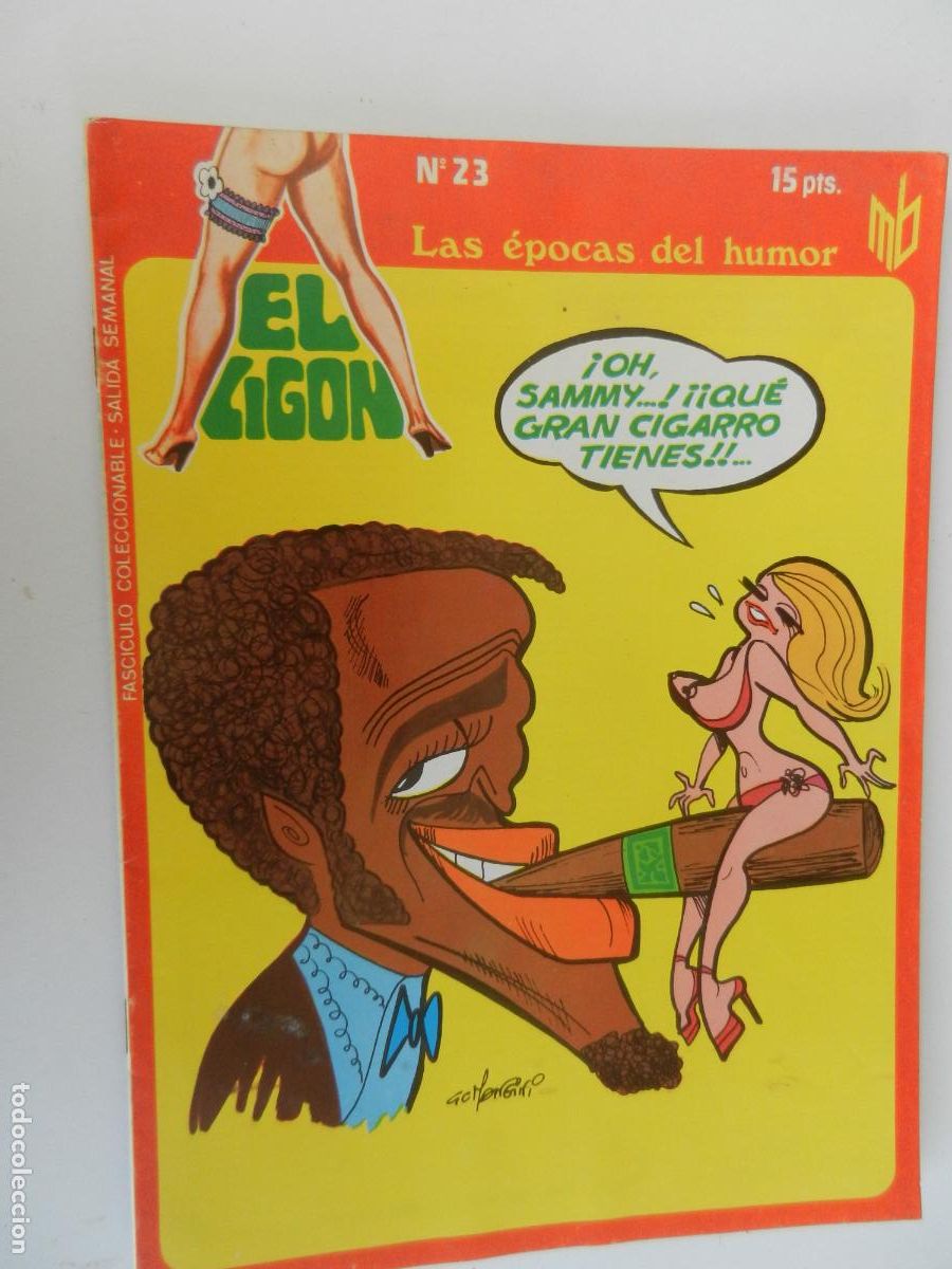 C&oacute;mics: EL LIGON N&ordm; 23 - LAS EPOCAS DEL HUMOR COMIC EROTICO- EDIPRESS 1976