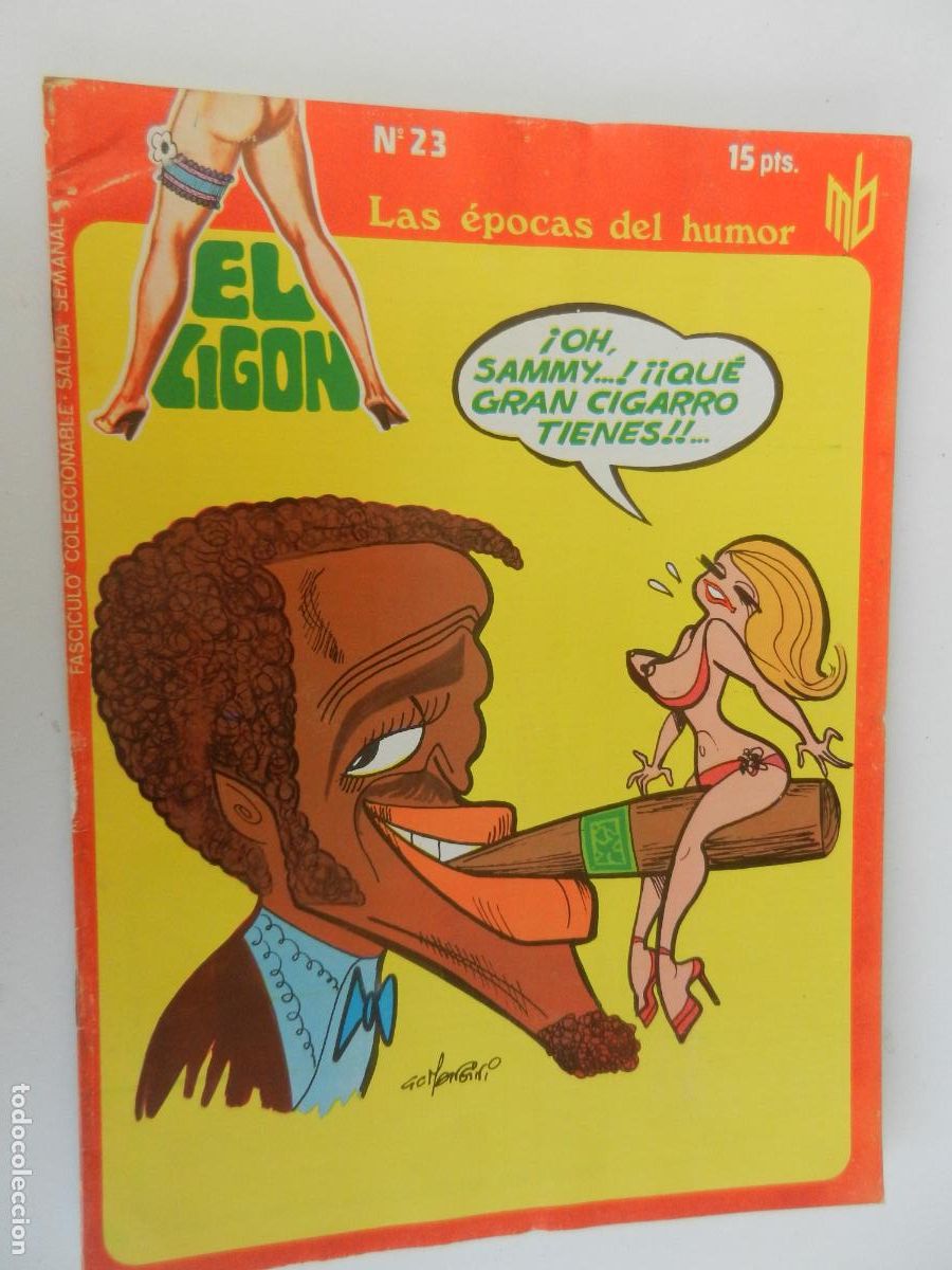 C&oacute;mics: EL LIGON N&ordm; 23 - LAS EPOCAS DEL HUMOR COMIC EROTICO- EDIPRESS 1976