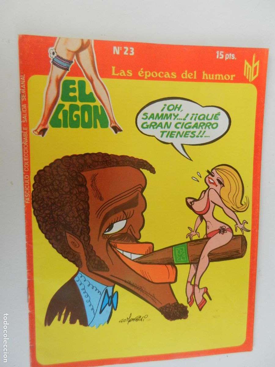 C&oacute;mics: EL LIGON N&ordm; 23 - LAS EPOCAS DEL HUMOR COMIC EROTICO- EDIPRESS 1976
