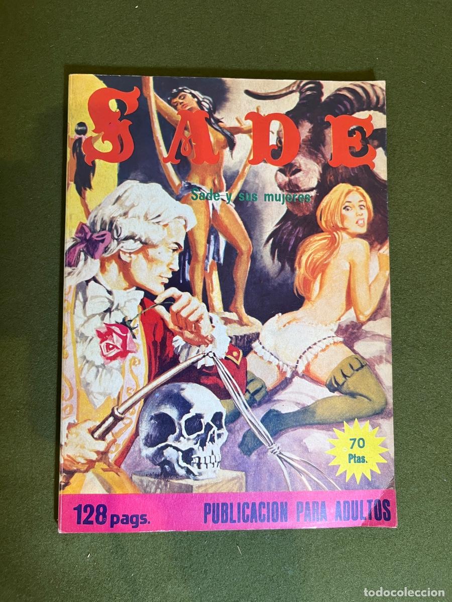 Comics: C&oacute;mic Sade y sus mujeres N&ordm; 3 Mercocomic 1977 edici&oacute;n original para adultos formato americano 128 p&aacute;