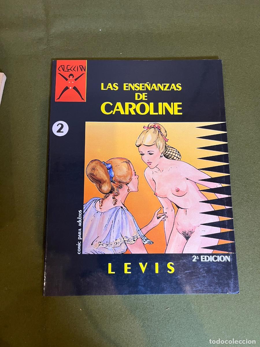 Comics: C&oacute;mic Las ense&ntilde;anzas de Caroline N&ordm; 2 Colecci&oacute;n Arlequ&iacute;n Levis Ediciones La C&uacute;pula 2&ordf; edici&oacute;n 1988 &aacute;
