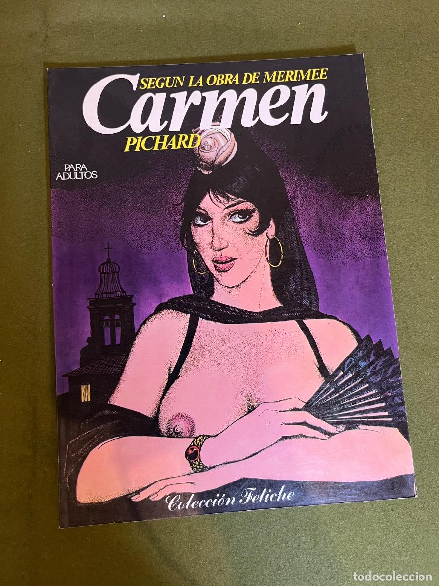 Fumetti: Carmen Georges Pichard Colecci&oacute;n Fetiche c&oacute;mic para adultos basado en Prosper M&eacute;rim&eacute;e Distrinovel 19