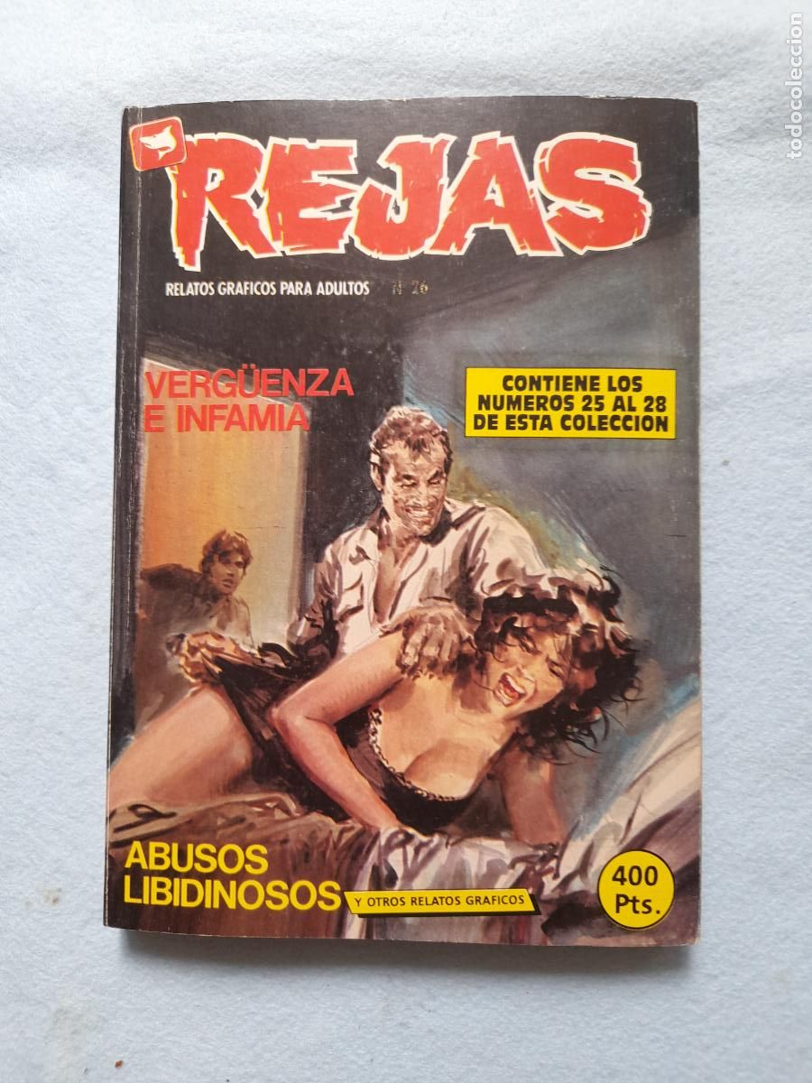 Comics: Rejas. Relatos Gr&aacute;ficos para Adultos.