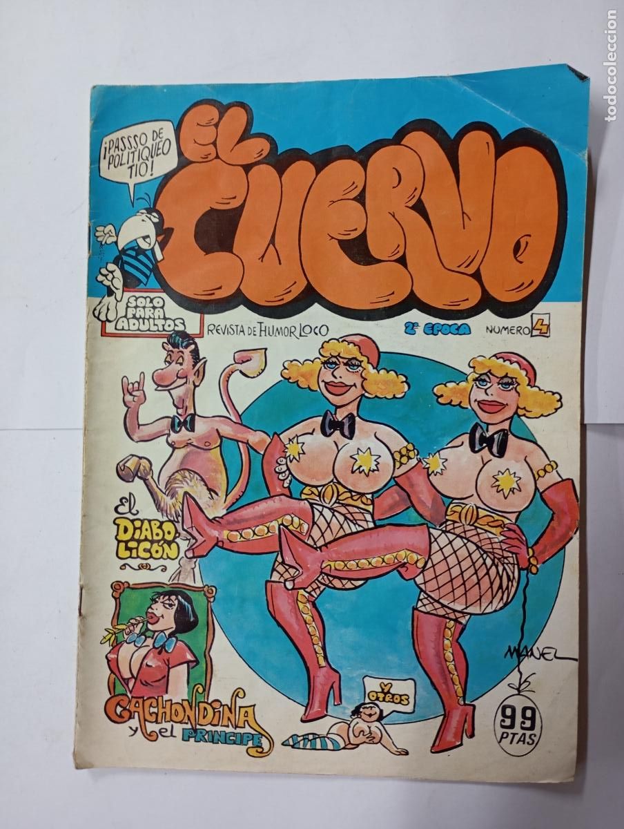 Comics: EL CUERVO N&ordm; 4. EDITORIAL IRU. TDKC65