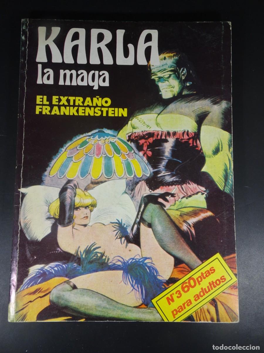 Comics: COMIX, KARLA LA MAGA N&ordm; 3, EL EXTRA&Ntilde;O FRANKENSTEIN, VER FOTOS