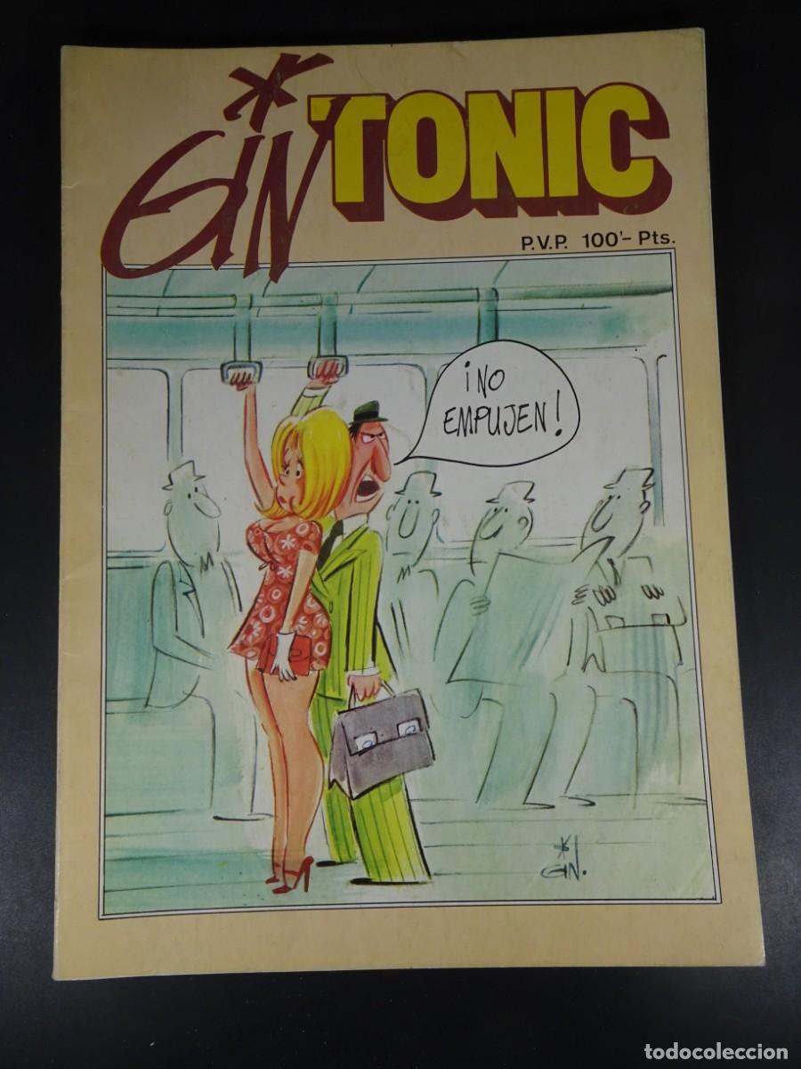 Comics: COMIX, GIN TONIC, JORGE GIN&Eacute;S GIN , ED FORUM , 1&ordf; EDICI&Oacute;N , 1979, VER FOTOS