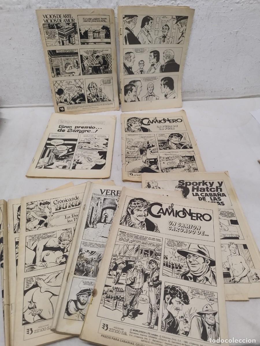 C&oacute;mics: Lote de 10 comics eroticos para adultos sin portada y en el estad de las fotos. Chicas del burdel.