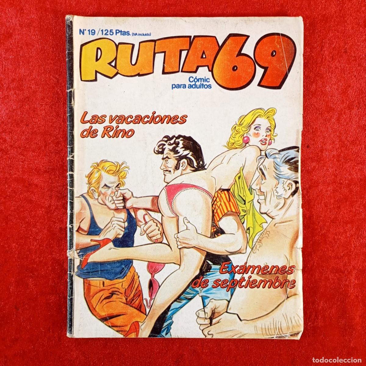 C&oacute;mics: RUTA 69 - C&Oacute;MIC PARA ADULTOS - N&ordm; 19 - LAS VACACIONES DE RINO, EX&Aacute;MENES DE SEPTIEMBRE - ZINCO / 1822