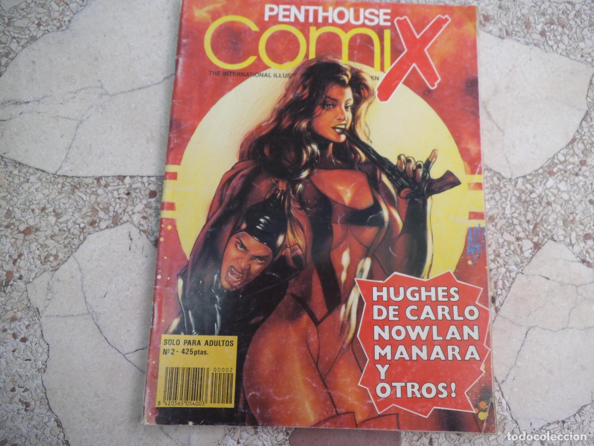 C&oacute;mics: penthouse comix n&ordm; 1, hughes, de carlos, nowlan, manara y otros