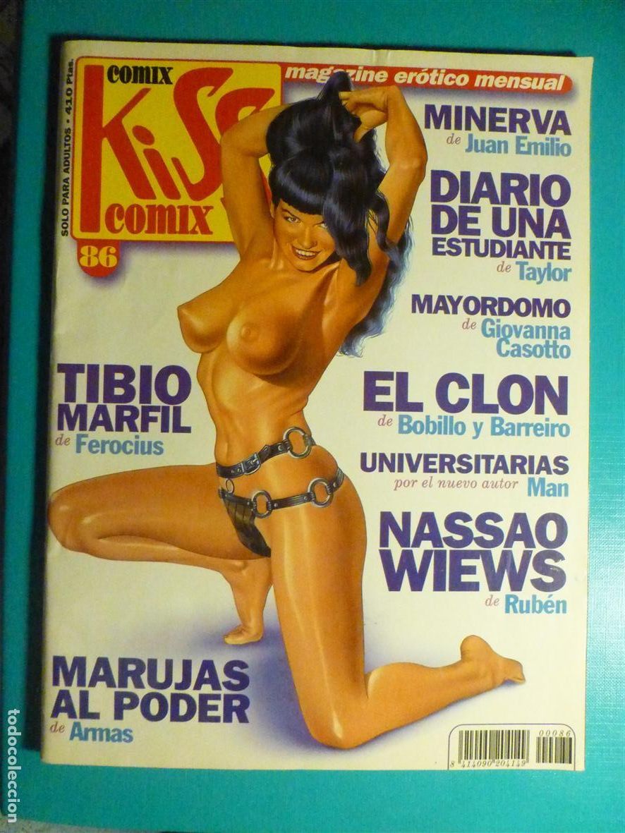 C&oacute;mics: Comic Adultos - Kiss Comix - N&ordm; 86 - Magazine Er&oacute;tico Mensual - Ediciones La C&uacute;pula -
