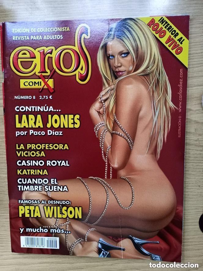 C&oacute;mics: EROS COMIX - N 8 - DIBUJO DE LARA JONES EN PORTADA