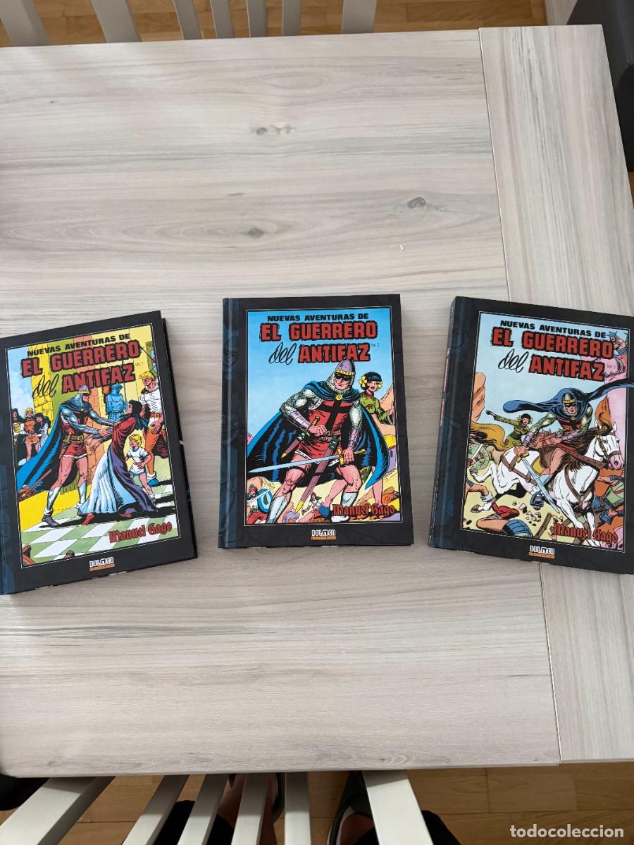 C&oacute;mics: Lote de 3 n&uacute;meros Las nuevas aventuras del Guerrero del Antifaz