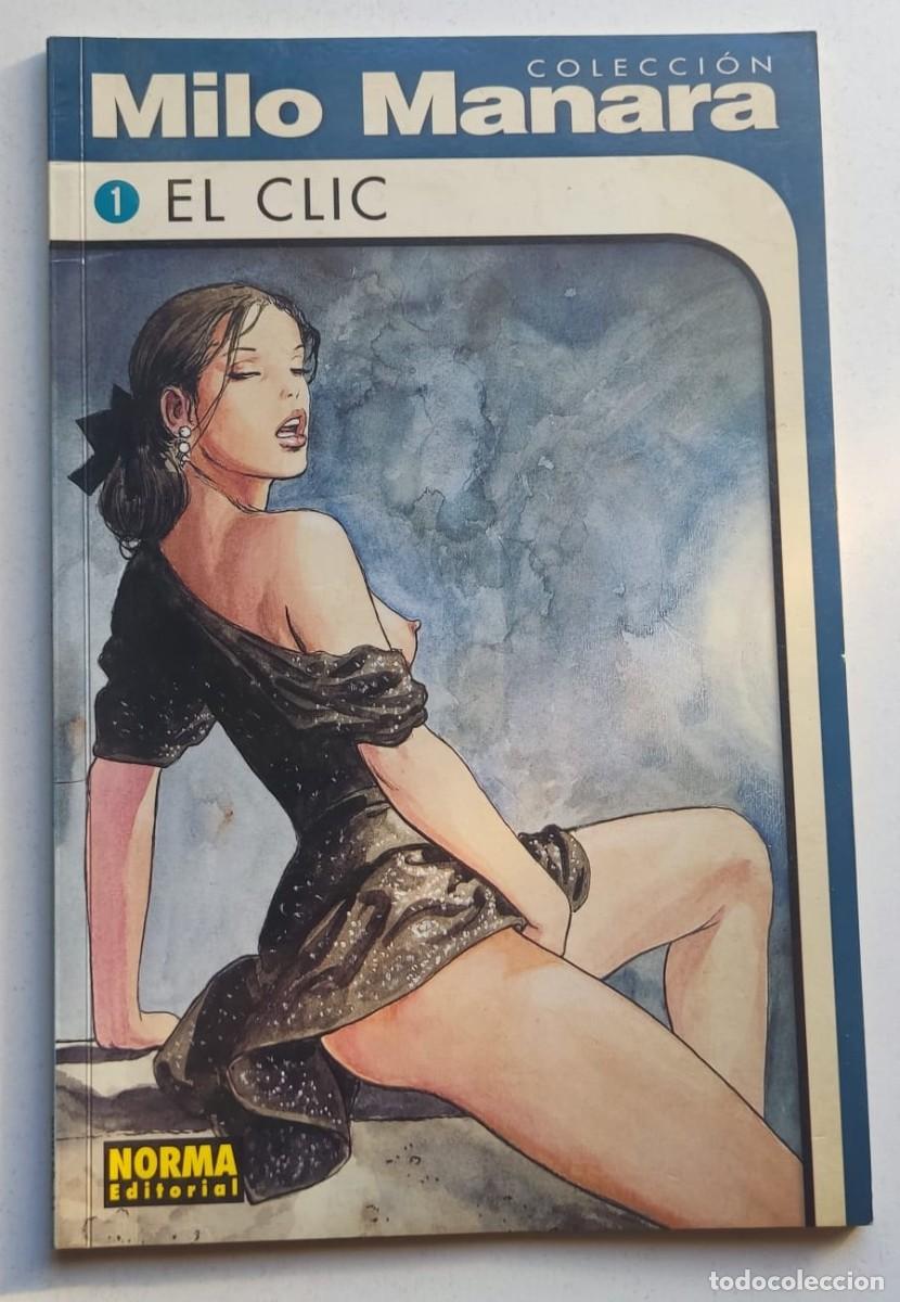C&oacute;mics: Lote 9 c&oacute;mics MILO MANARA - VIAJE A TULUM con gui&oacute;n de FEDERICO FELLINI + El Clic y Giuseppe Bergman