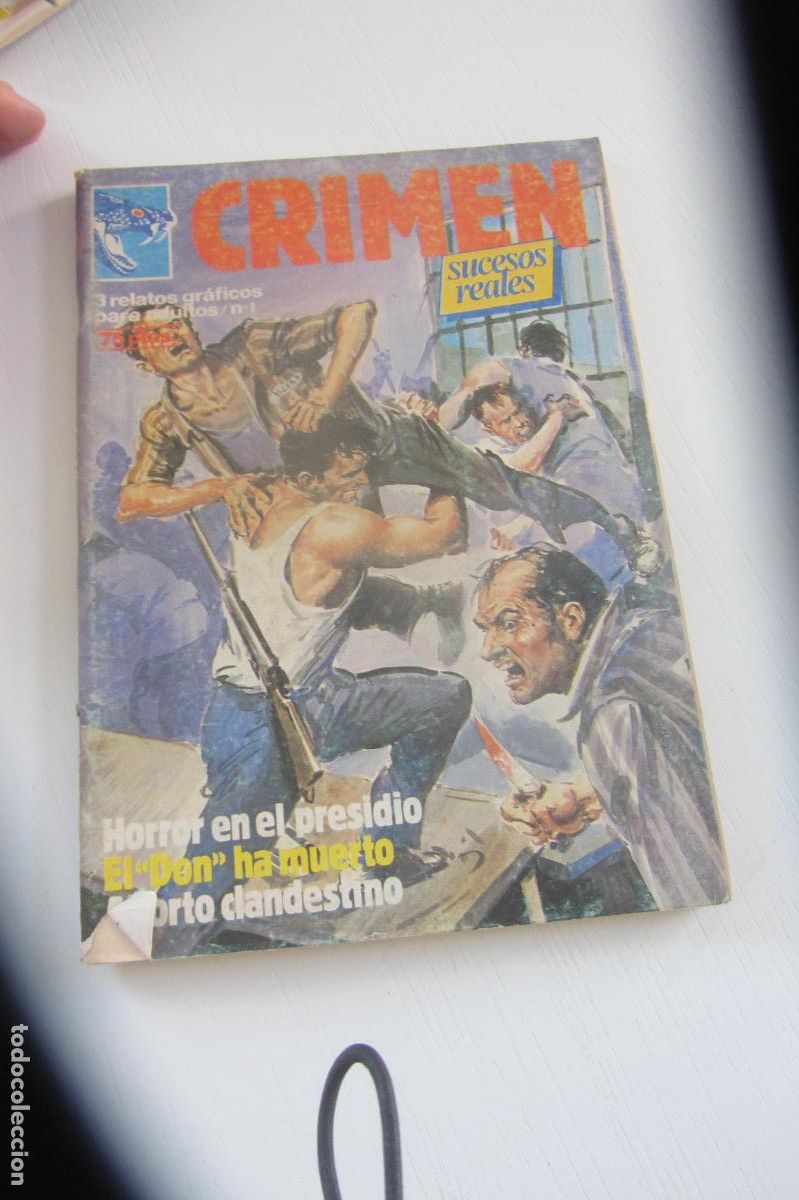 C&oacute;mics: CRIMEN - SUCESOS REALES - RELATOS GR&Aacute;FICOS PARA ADULTOS - N&ordm; 1 - HORROR EN EL PRESIDIO, EL DON ARX63