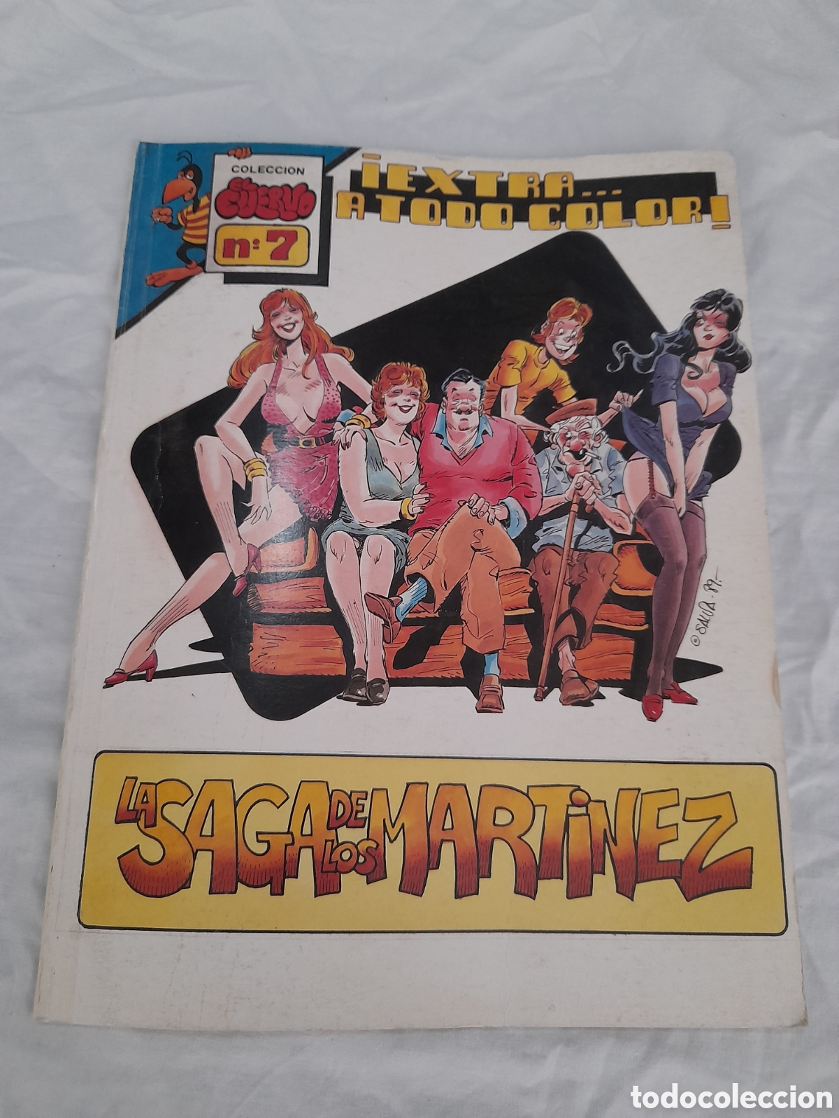 C&oacute;mics: COLECCION EL CUERVO. EXTRA NUM.7. LA SAGA DE LOS MARTINEZ. COMICS PARA ADULTOS