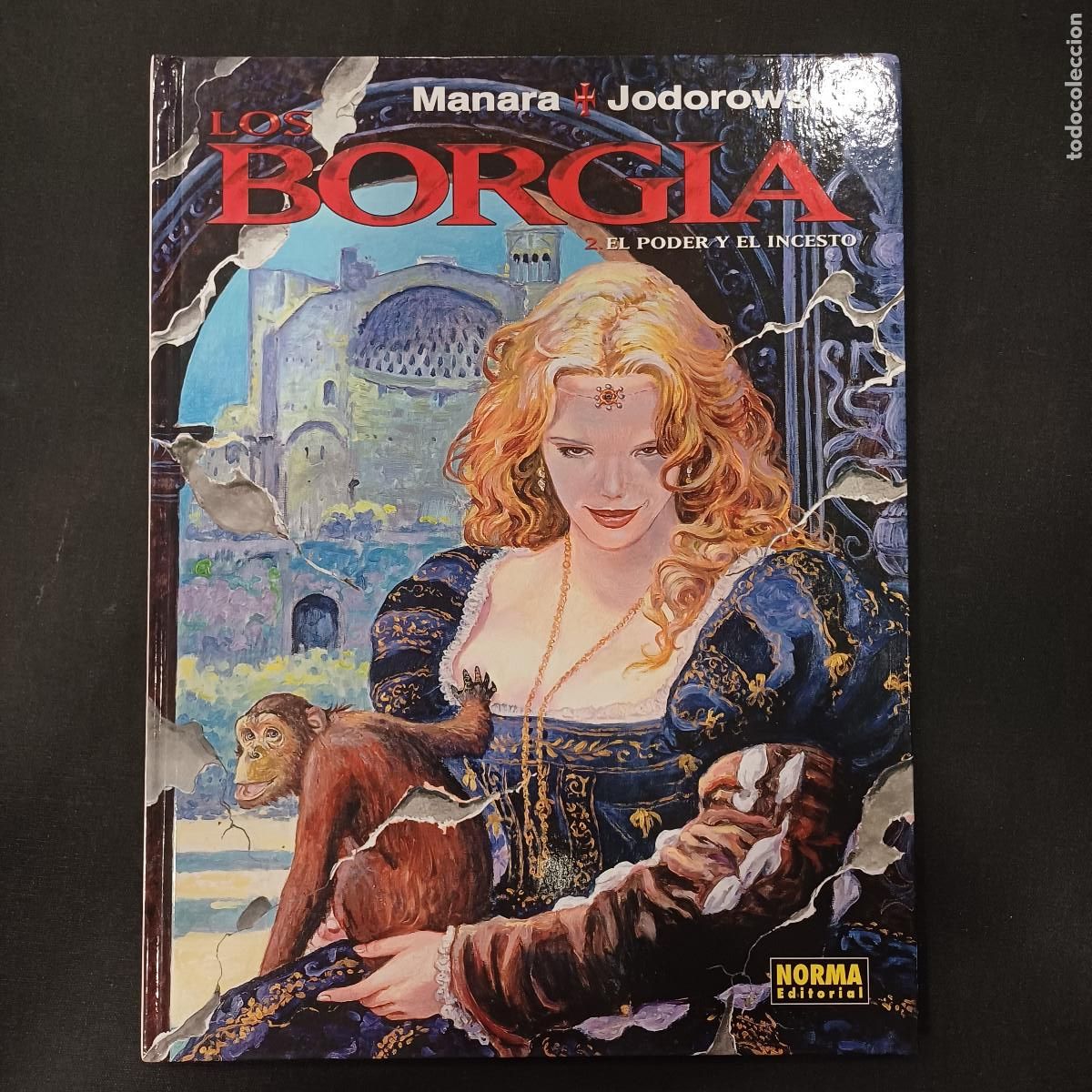 C&oacute;mics: LOS BORGIA/EL PODER Y EL INCESTO/N&ordm; 2 MANARA+JODOROWSKY/COMIC EROTICO EDITORIAL NORMA.
