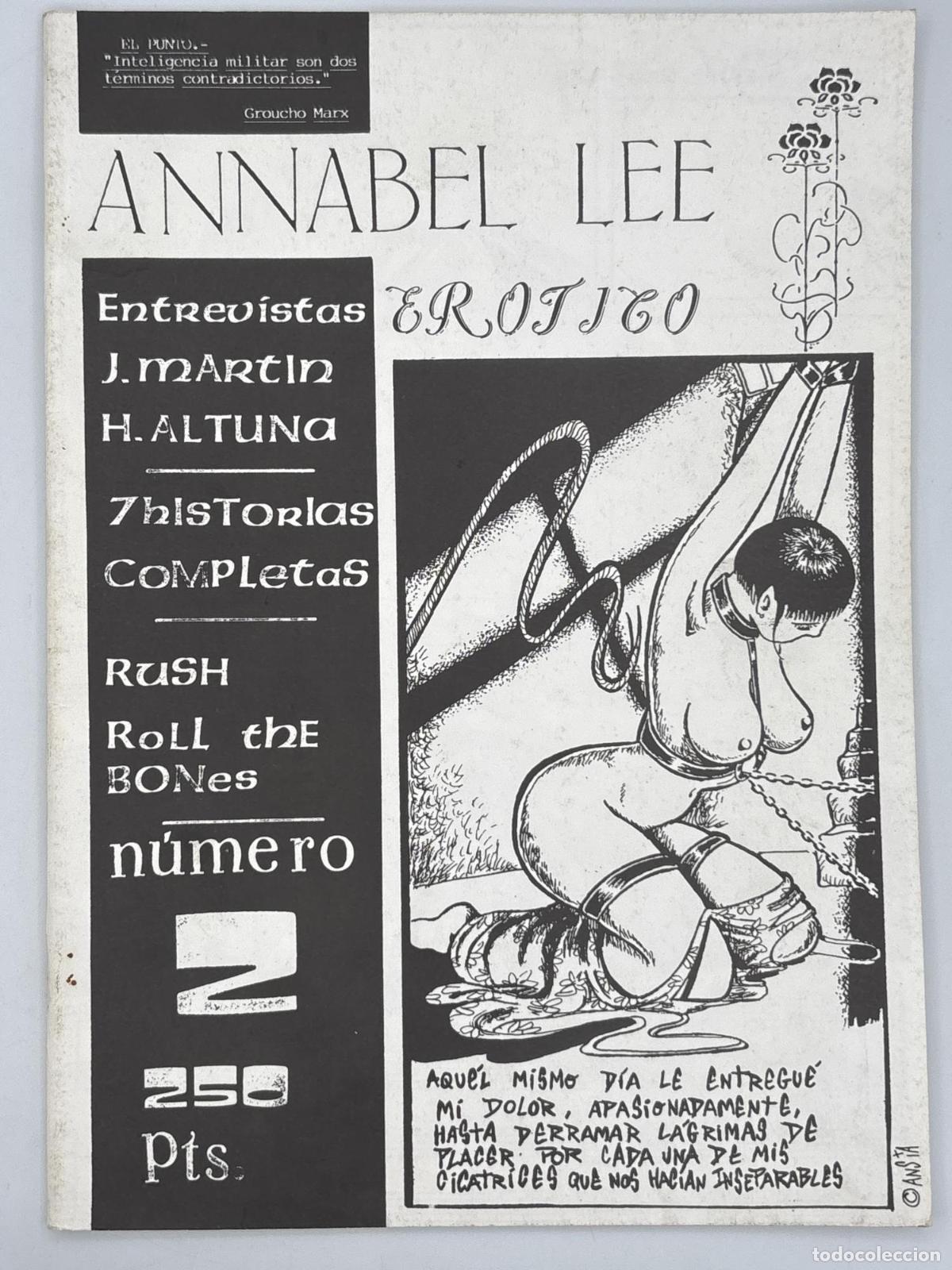 C&oacute;mics: Fanzine: Annabel Lee Erotica numero 2 - Varios Autores