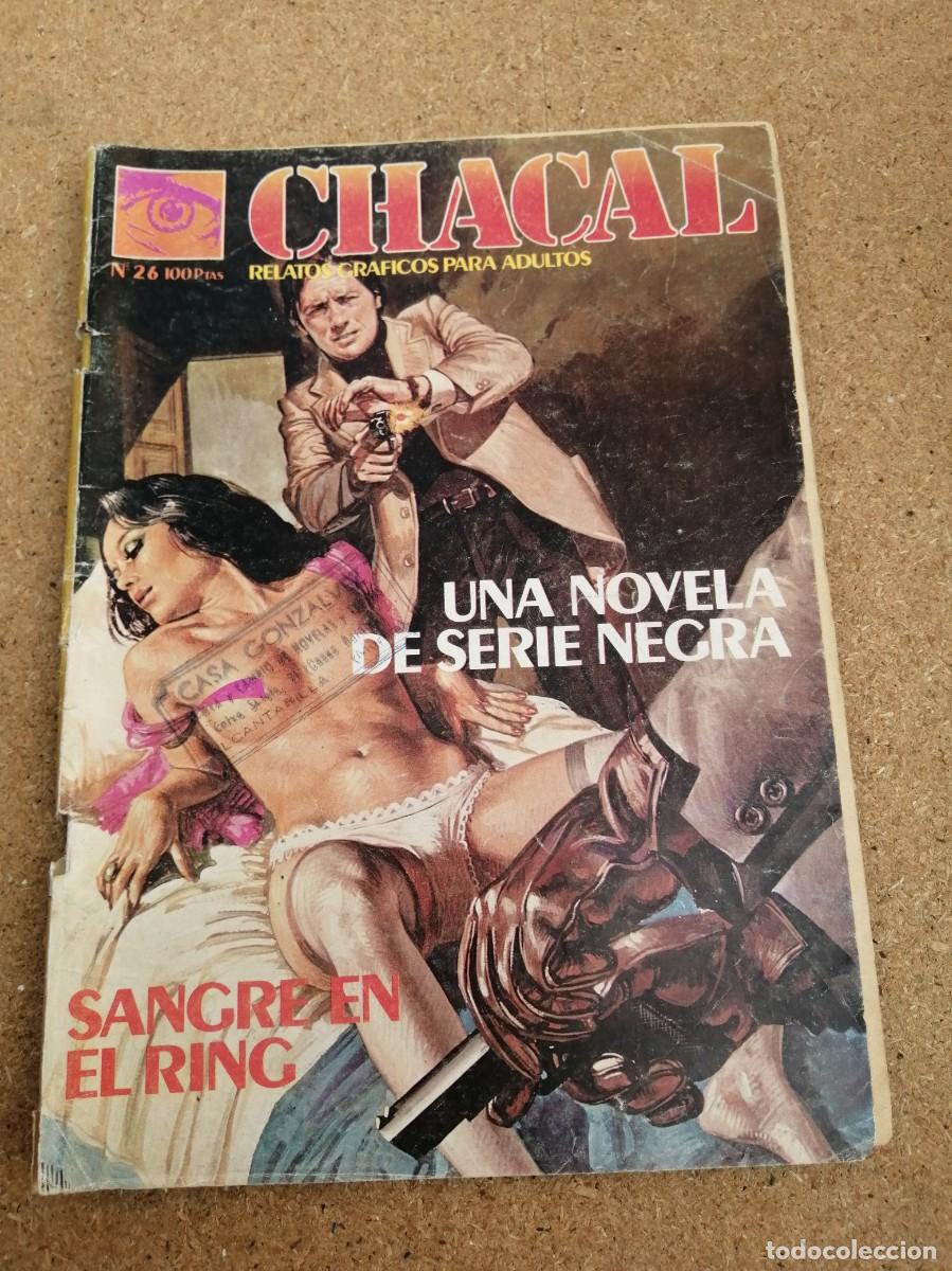 C&oacute;mics: COMIC PARA ADULTOS. CHACAL (NUMERO 26) SANGRE EN EL RING