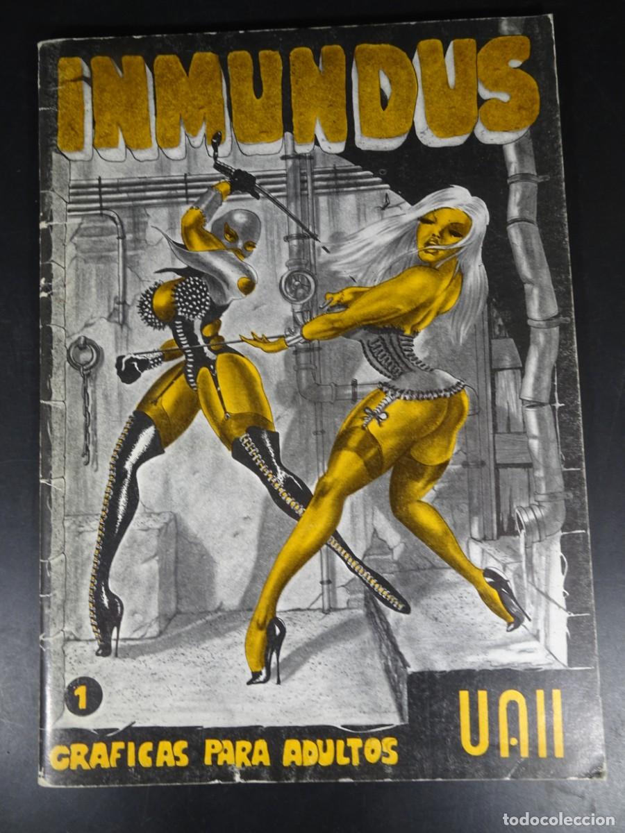 Comics: COMIX ADULTOS, INMUNDUS N&ordm; 1, COMIC BDSM, BY WALL ,1985, VER FOTOS
