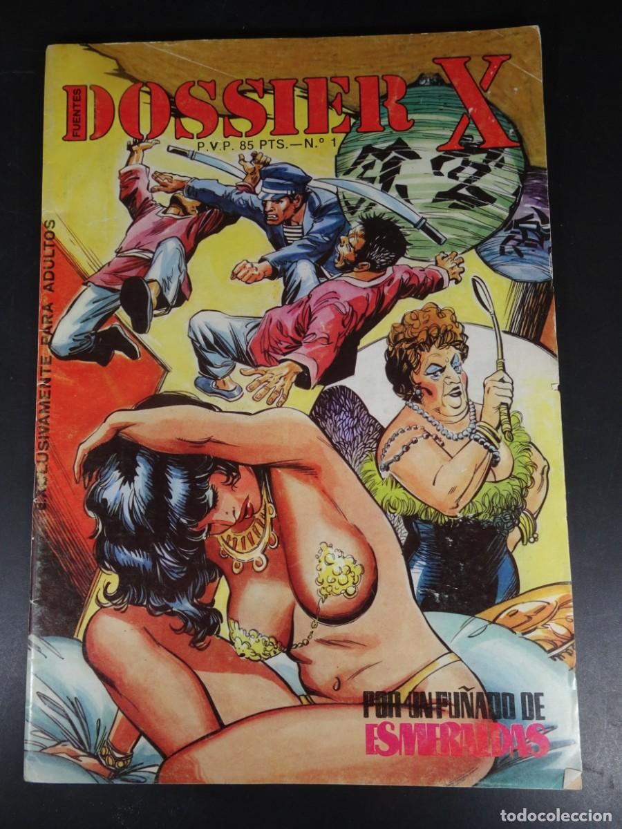 Comics: COMIX ER&Oacute;TICO PORNO ADULTOS, DOSSIER X N&ordm; 1, VER FOTOS