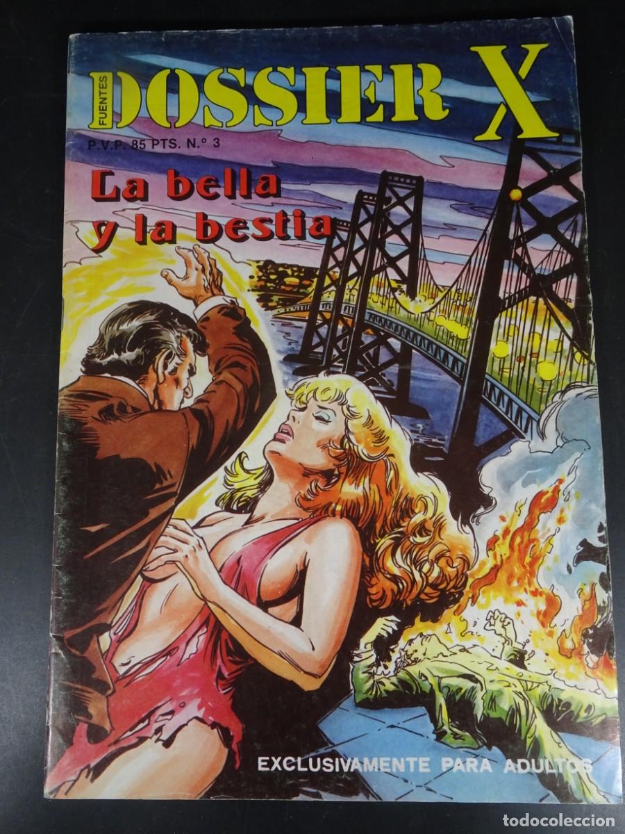 Fumetti: COMIX ER&Oacute;TICO PORNO ADULTOS, DOSSIER X N&ordm; 3, VER FOTOS