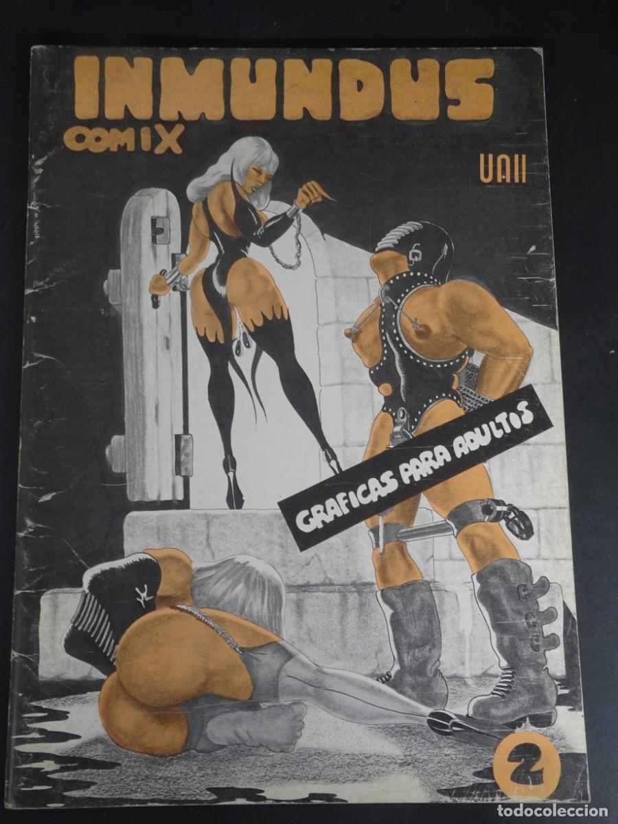 Fumetti: COMIX ADULTOS, INMUNDUS N&ordm; 2, COMIC BDSM, BY WALL ,1985, VER FOTOS