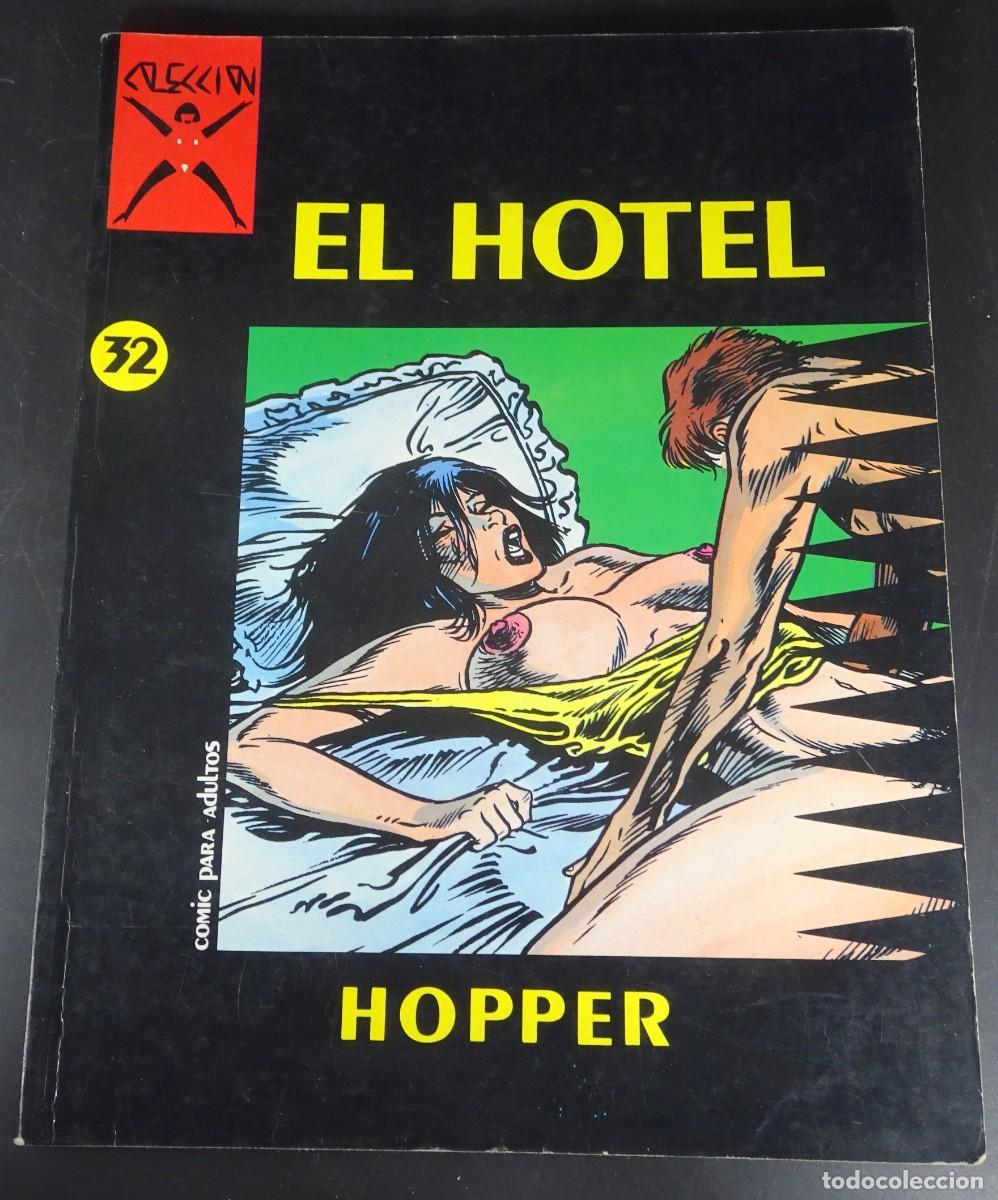 Fumetti: COMIX ER&Oacute;TICO PORNO, EL HOTEL, HOPPER, COLECCI&Oacute;N X COLOR, LA C&Uacute;PULA, VER FOTOS