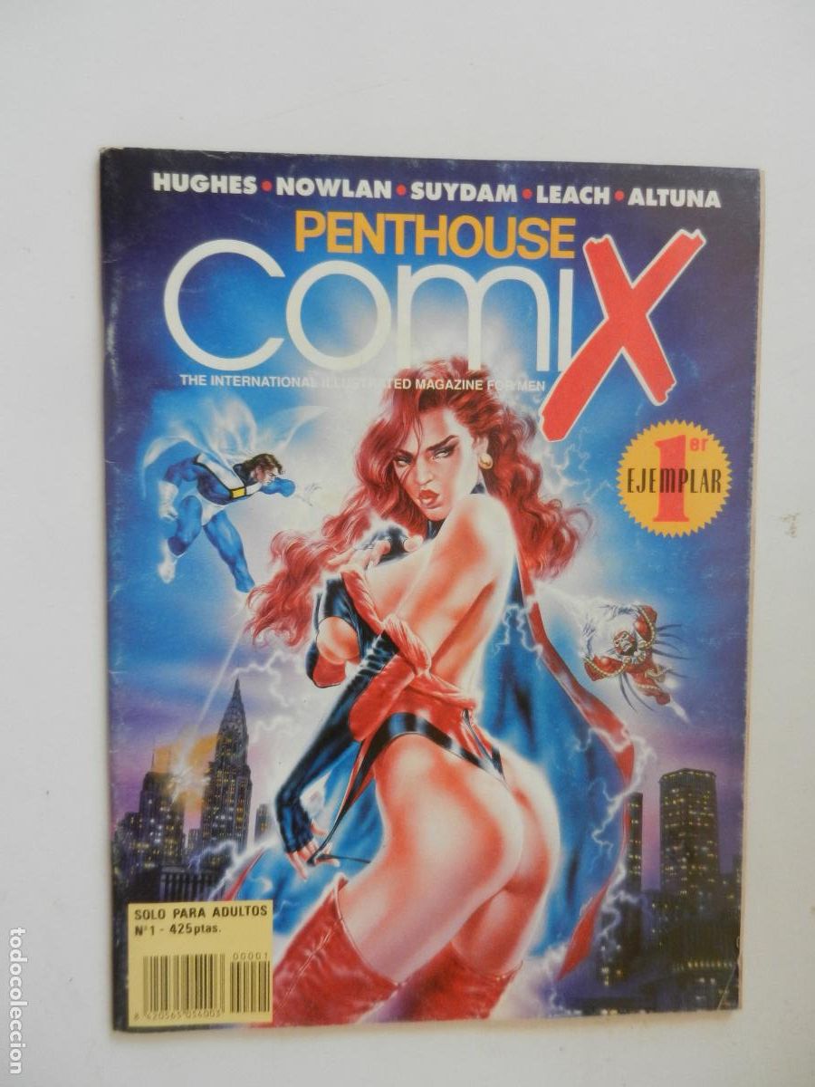 C&oacute;mics: PENTHOUSE COMIX N&ordm; 1 - 1ER. EJEMPLAR - SOLO PARA ADULTOS -1994 - EN COLOR