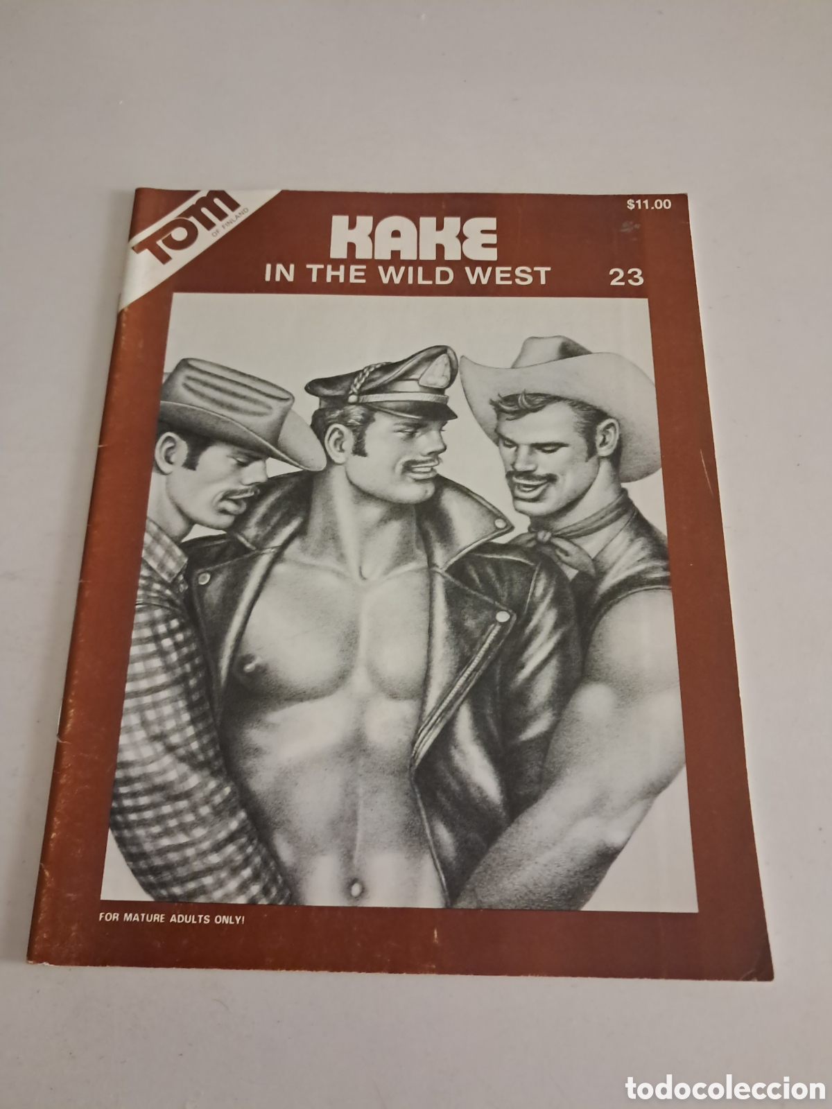 C&oacute;mics: C&oacute;mic Kake in the Wild West N&ordm; 23 - Tom of Finland (Ed. A&ntilde;os 90) - Con Ex Libris
