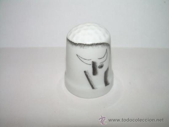 Coleccionismo de dedales: DEDAL DE PORCELANA. - Foto 1
