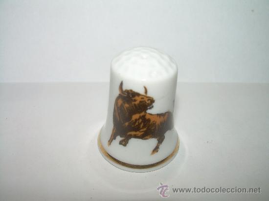 Coleccionismo de dedales: DEDAL DE PORCELANA. - Foto 1