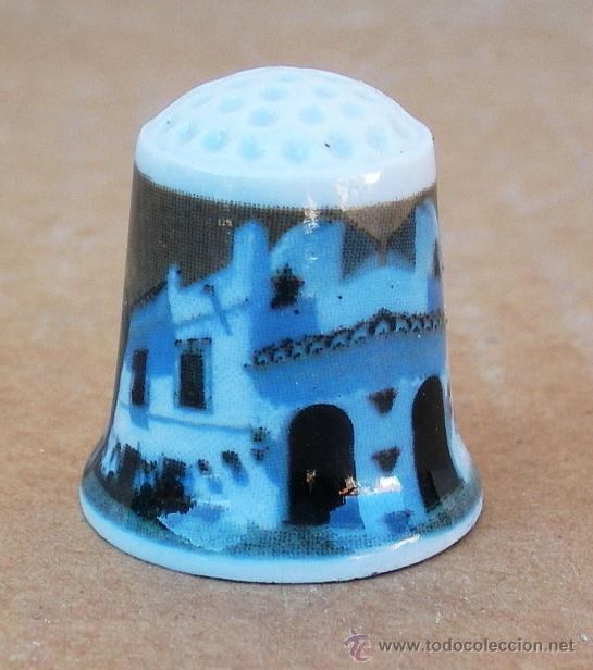 Coleccionismo de dedales: dedal de ceramica burros , deda365 - Foto 2